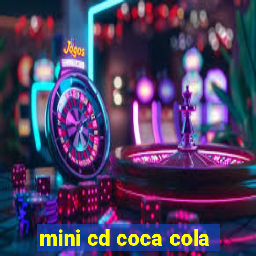 mini cd coca cola